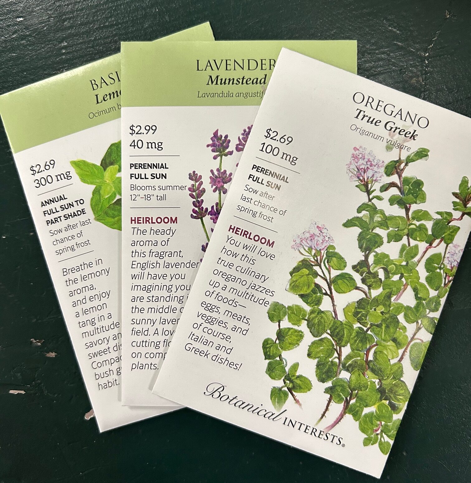 Herb Seeds Herb Seeds
