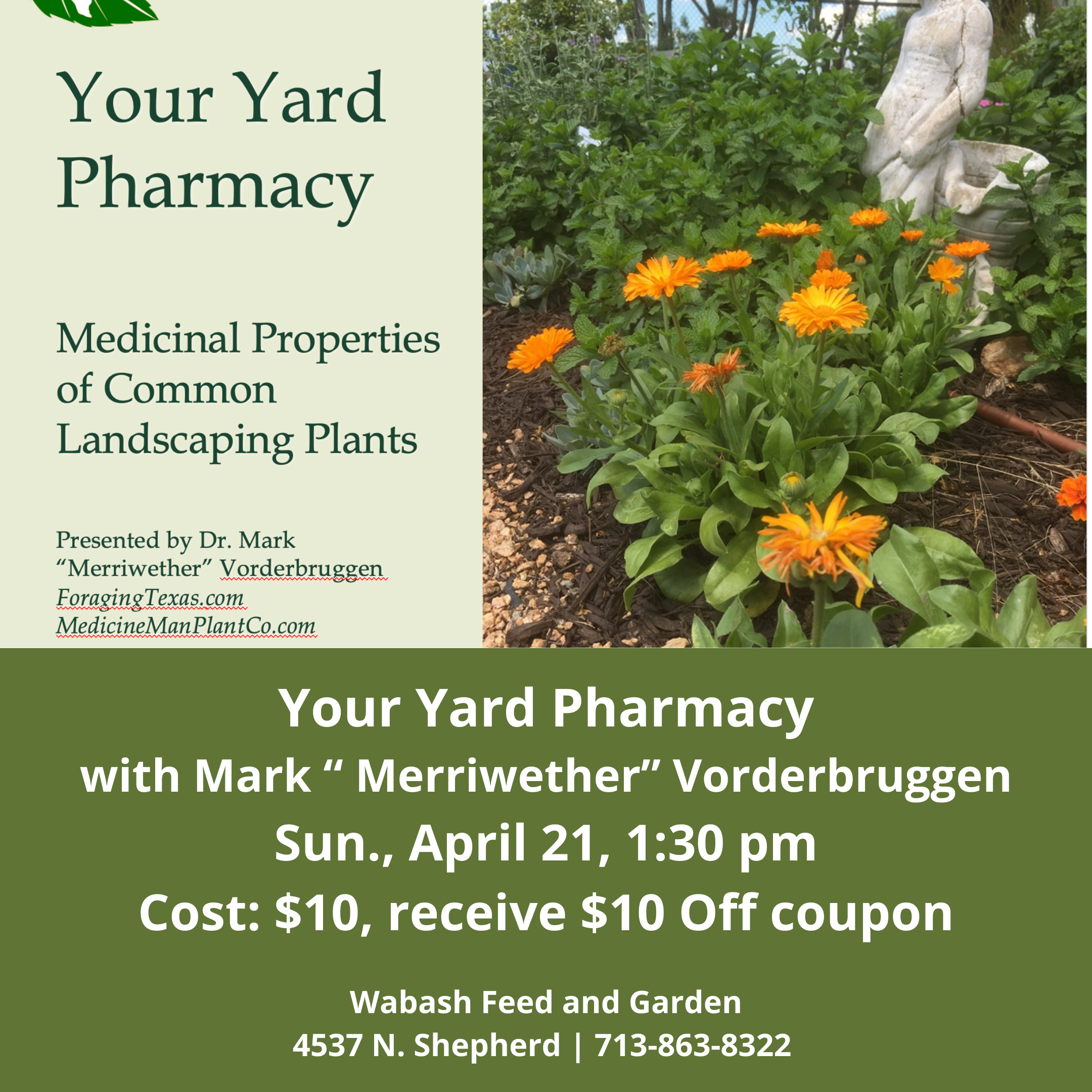 Your Yard Pharmacy 4 21 24
